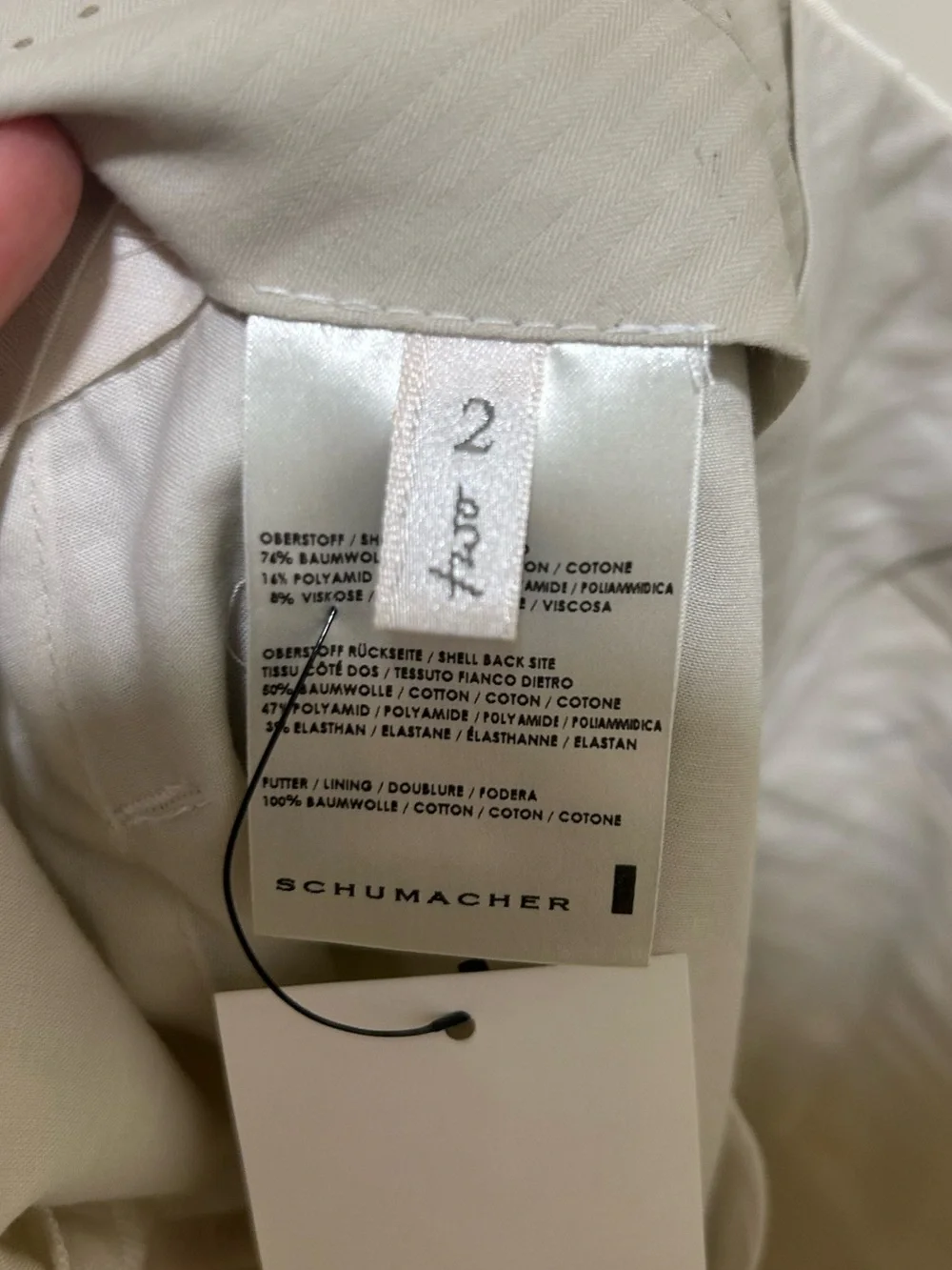 NWT Dorothee Schumacher Geometric Floral Art Trouser Pants Size 2
